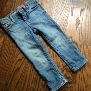 Medium wash gap jeans 1969 mini skinny
